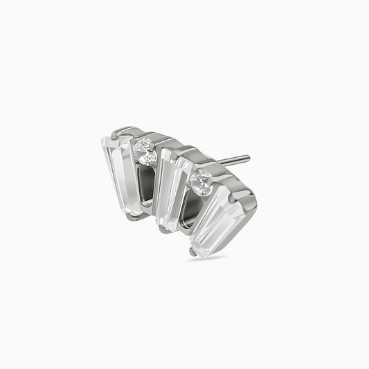 Titanium Threadless Fan Cluster Top
