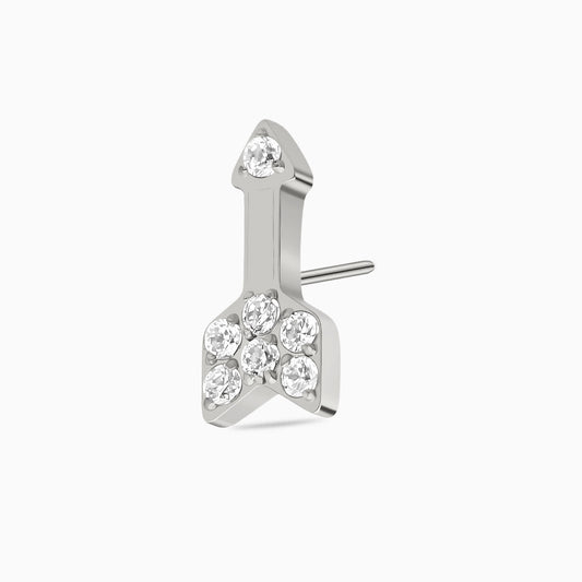 Titanium Threadless Arrow Cluster Top