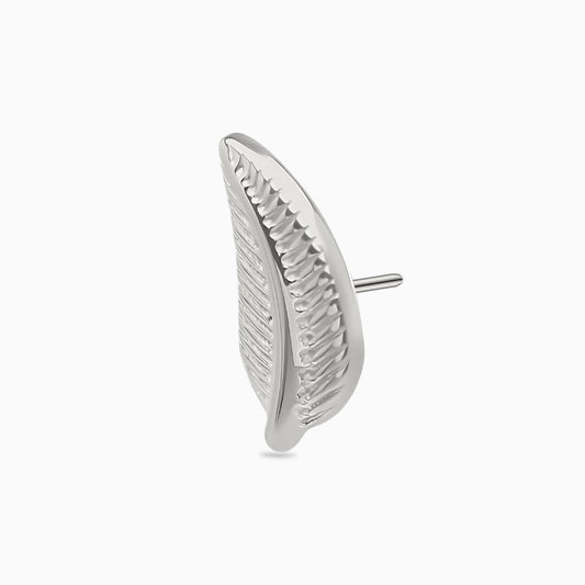 Titanium Threadless Leaf Top