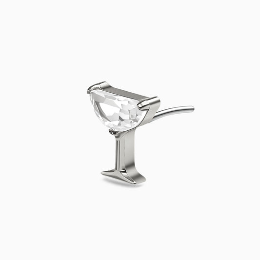 Titanium Threadless Cocktail Glass Top