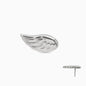 Titanium Threadless Right Angel Wing Top