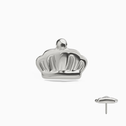 Titanium Threadless Crown Top