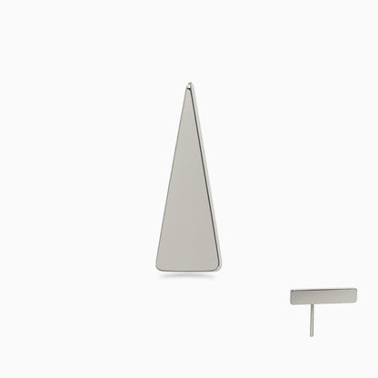 Titanium Threadless Triangular Spike Top