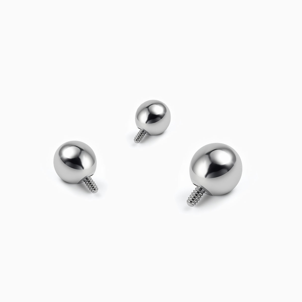 Titanium Internally Threaded Ball Top