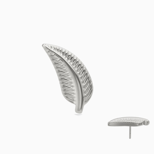 Titanium Threadless Leaf Top