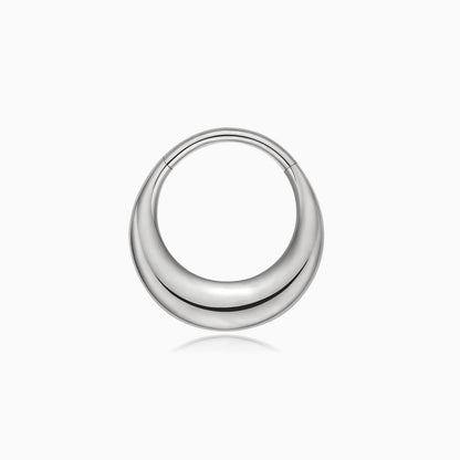 Titanium Sleek Dome Septum Front Facing Hinged Segment Clicker