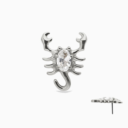 Titanium Threadless Scorpion Top