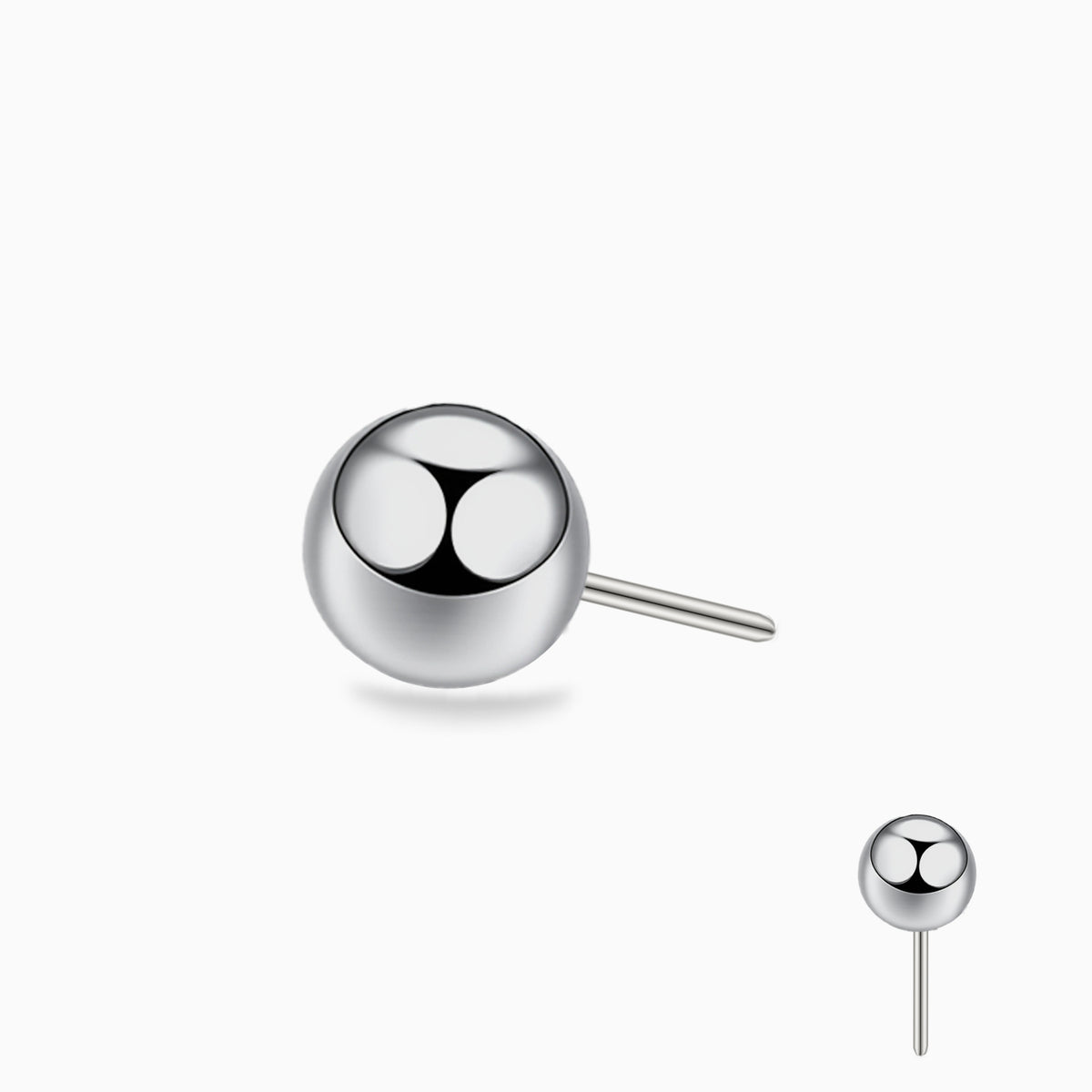 Titanium Threadless Ball Top.