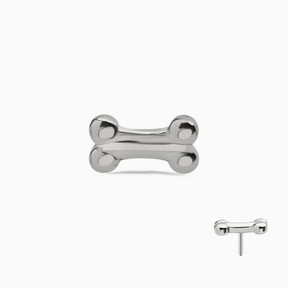 Titanium Threadless Bone Top