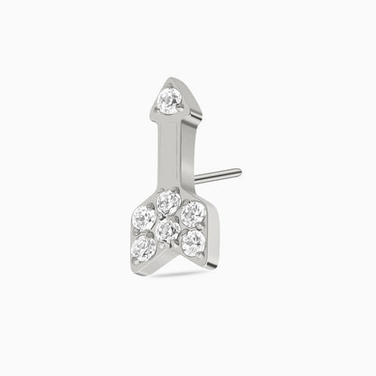 Titanium Threadless Arrow Cluster Top