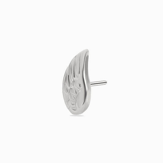 Titanium Threadless Right Angel Wing Top
