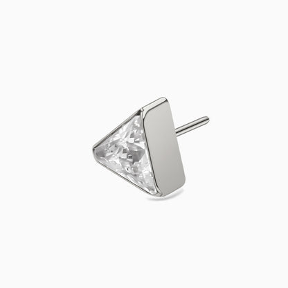 Titanium Threadless Trillion Bezel Top