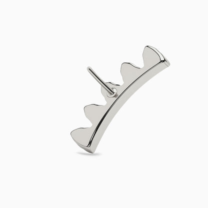 Titanium Threadless Crown Cluster Top