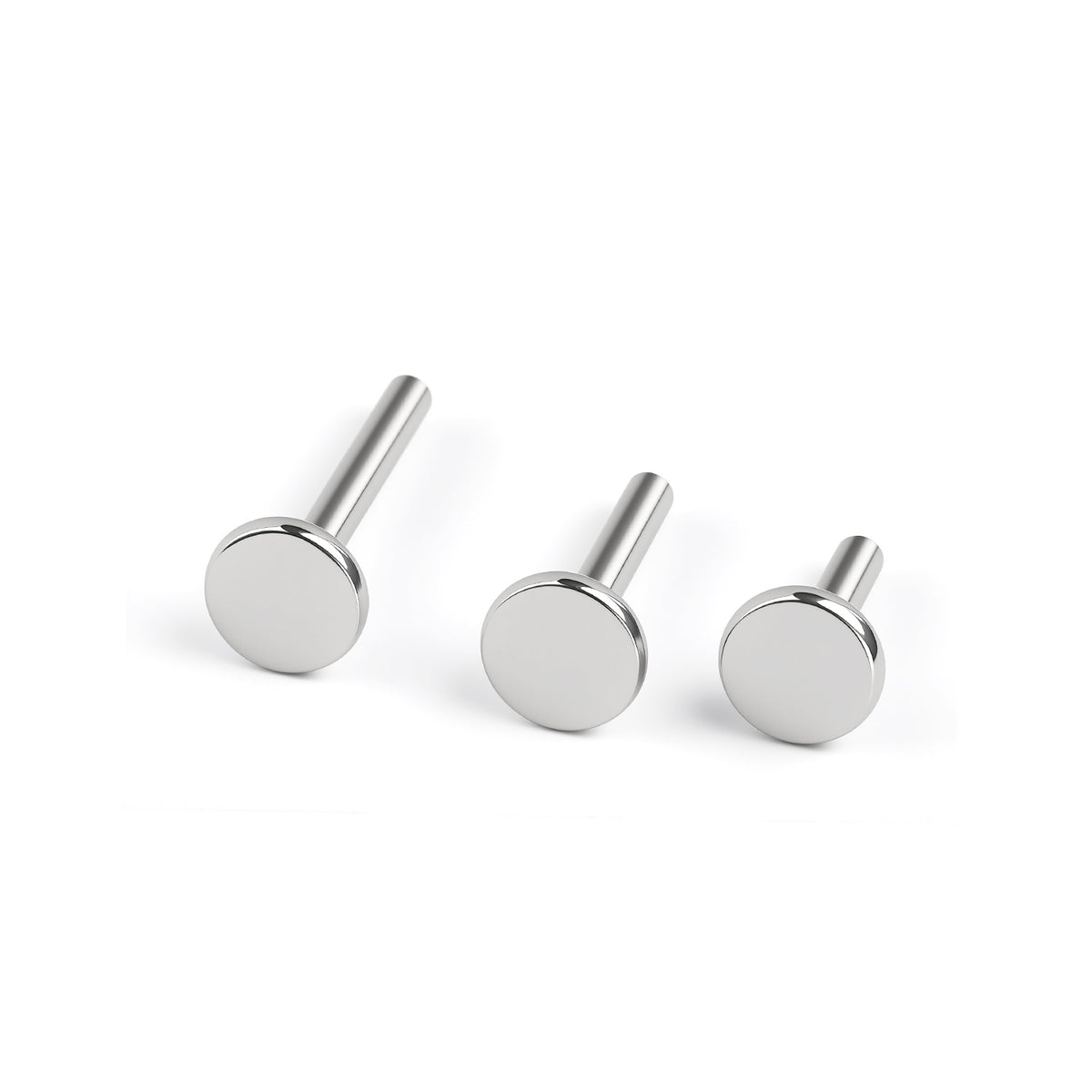 Titanium Threadless Labret with 4mm Base