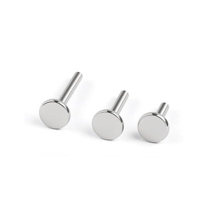 Titanium Threadless Labret with 4mm Base