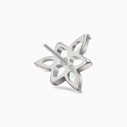 Titanium Threadless Marquise Cluster Top