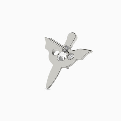 Titanium Threadless Winged Dagger  Top