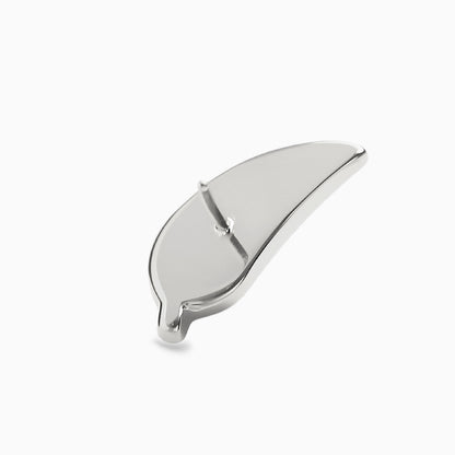 Titanium Threadless Leaf Top