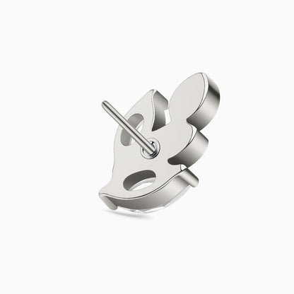 Titanium Threadless Marquise Leaf Cluster Top