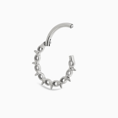 Titanium Spike Front Facing Hinged Clicker
