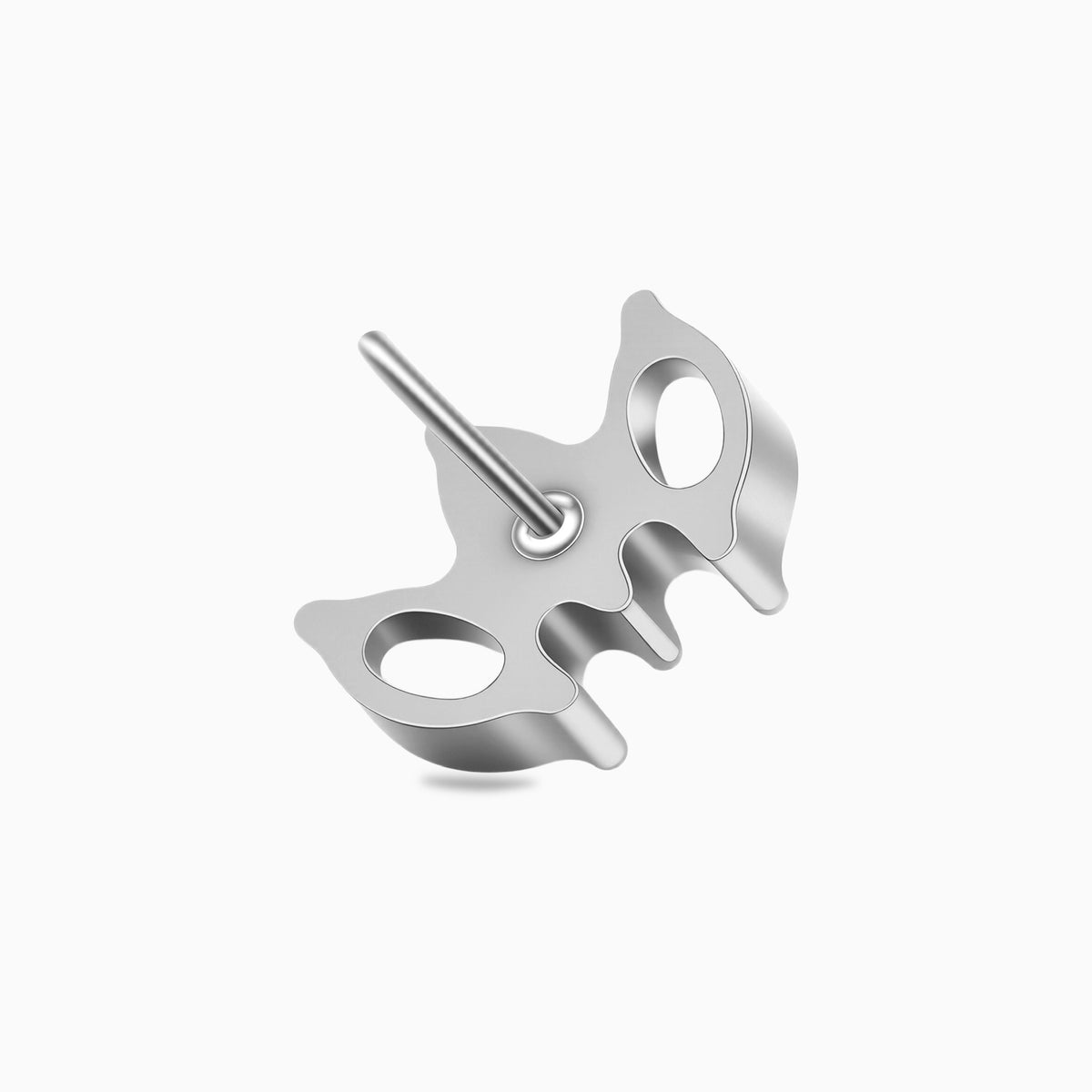 Titanium Threadless Triple Marquise Fan Gem Top