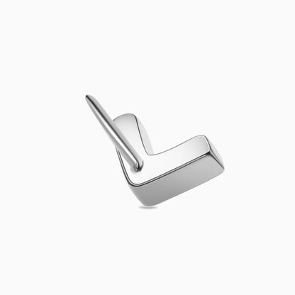 Titanium Threadless V-Shape Top.