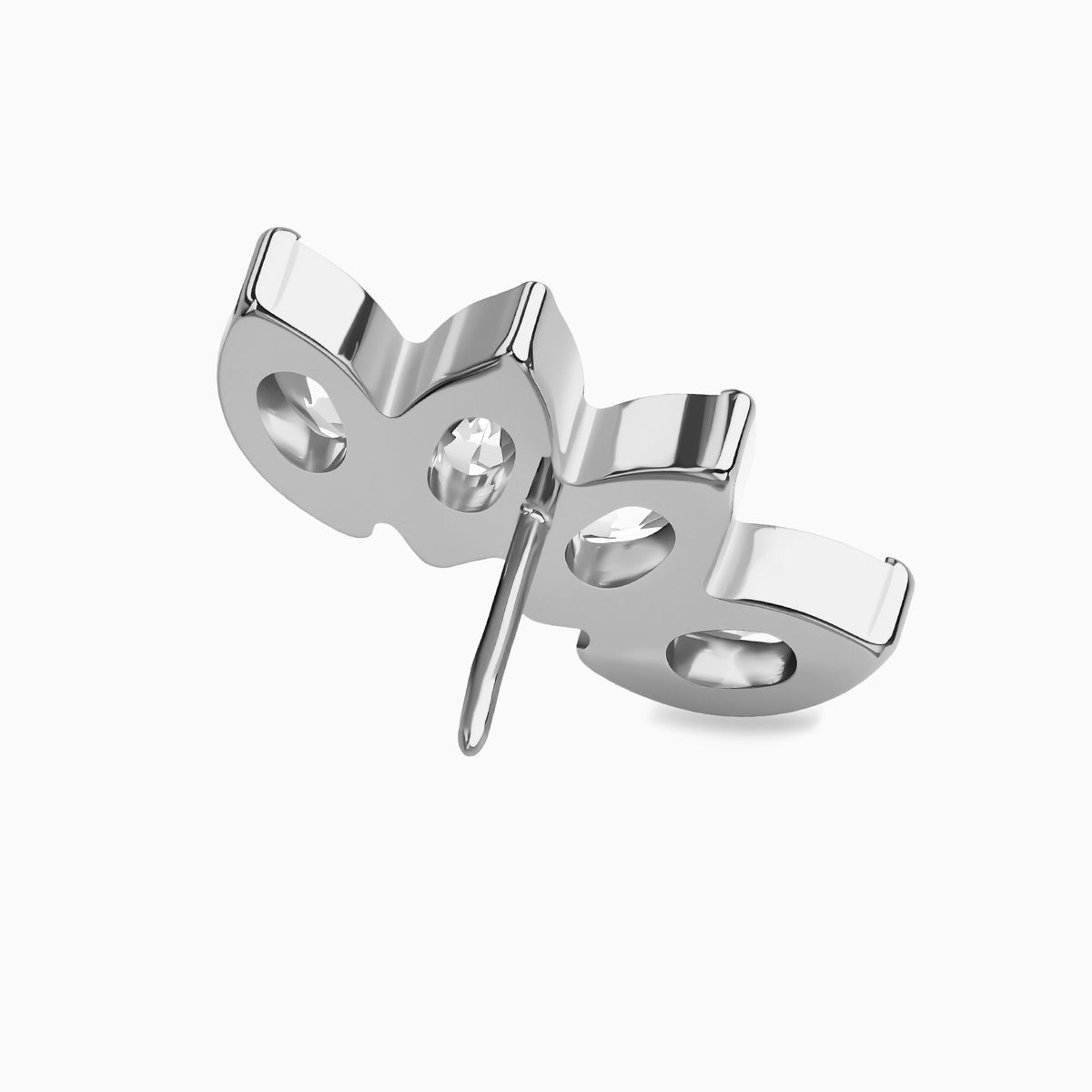 Titanium Marquise Fan Top
