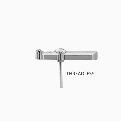 Titanium Threadless Dagger Top.