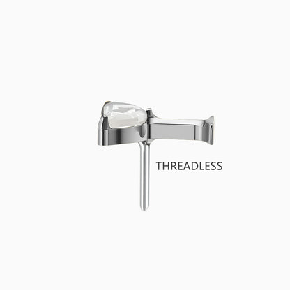 Titanium Threadless Cocktail Glass Top