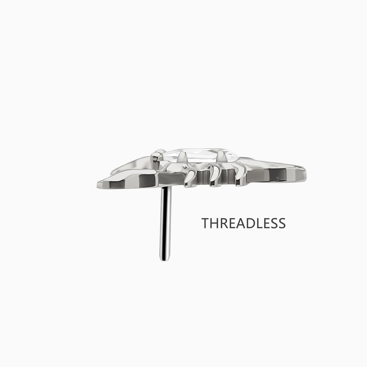 Titanium Threadless Scorpion Top