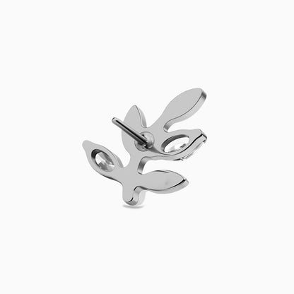 Titanium Threadless Leaf Top