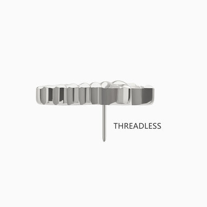 Titanium Threadless Dragonfly Top