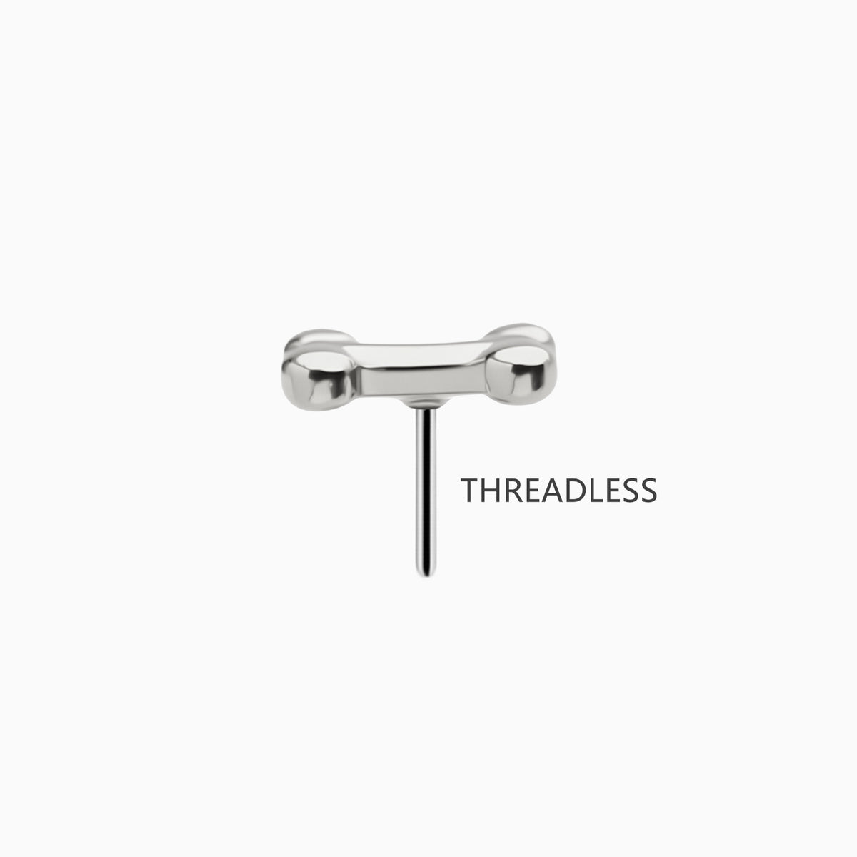 Titanium Threadless Bone Top