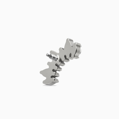 Titanium Internally Threaded Marquise CZ Crown Top