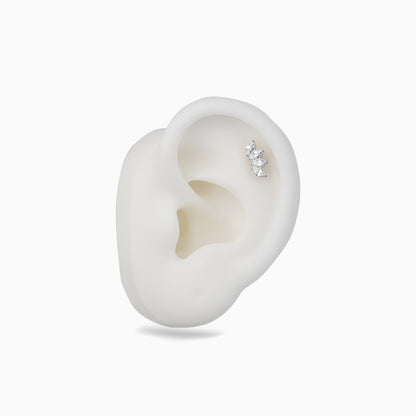 Titanium Marquise Fan Top