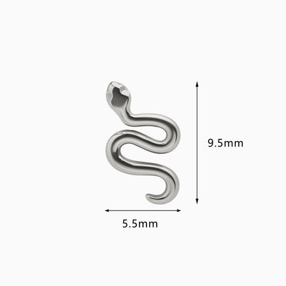 Titanium Threadless Snake Top