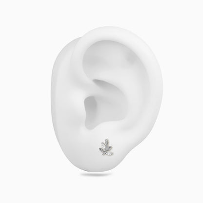 Titanium Threadless Leaf Top